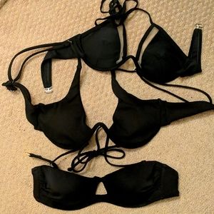 Bundle of swim suit tops